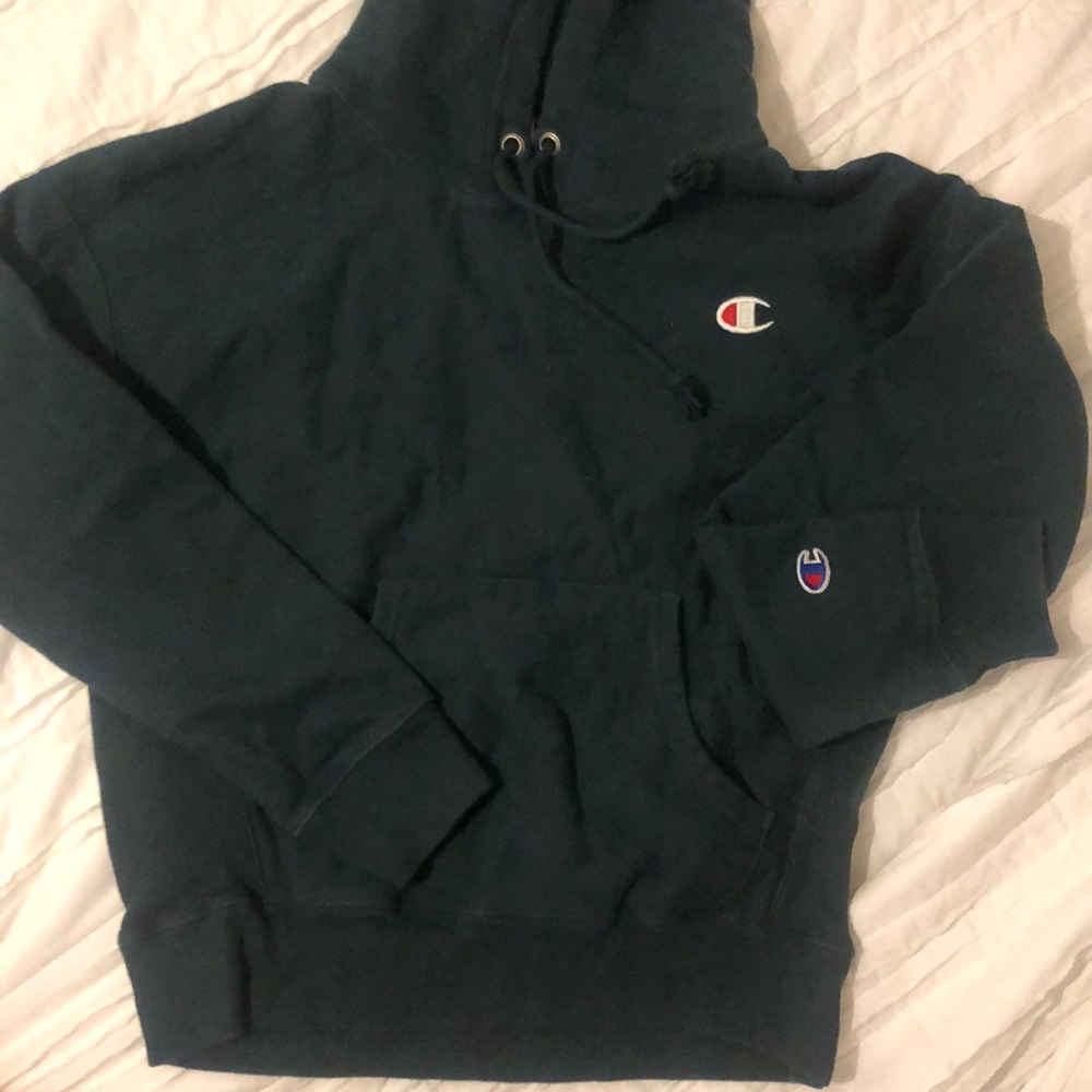 Cropped champion hoodie